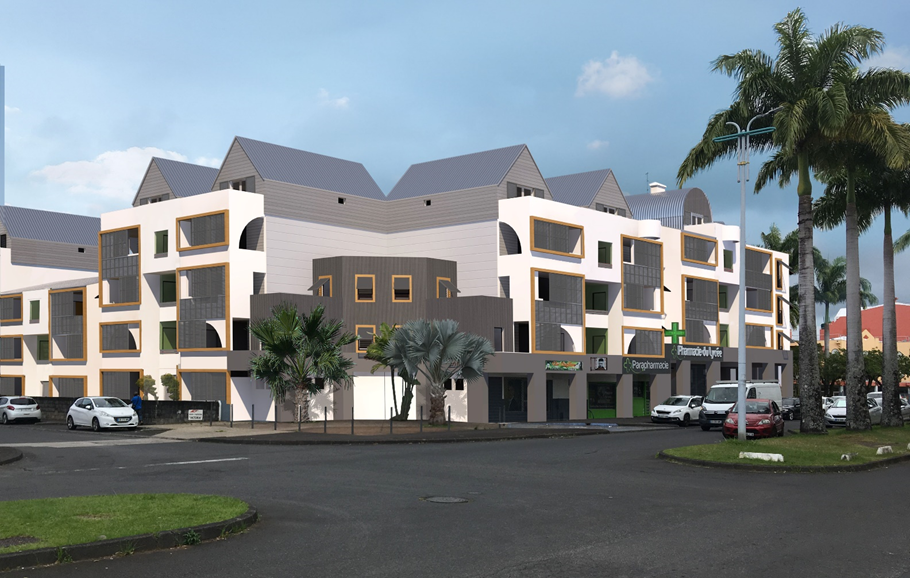 Image 3D de la Résidence Victoria à Saint-André
