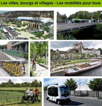 Photos des villes, bourgs et villages