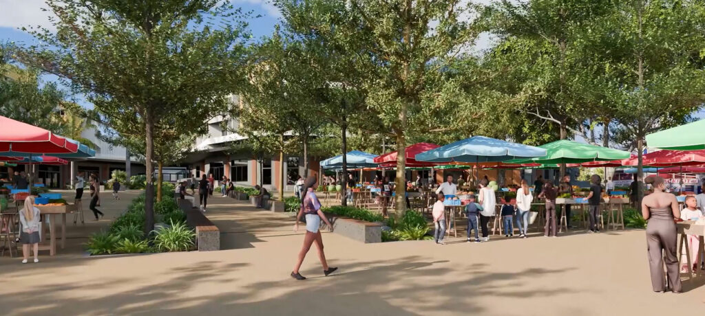 Une place pour accueillir notre marché